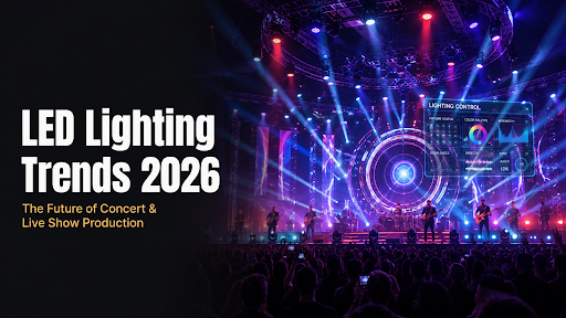 LED Stage Lighting Trends Shaping Concerts and Live Shows in 2026